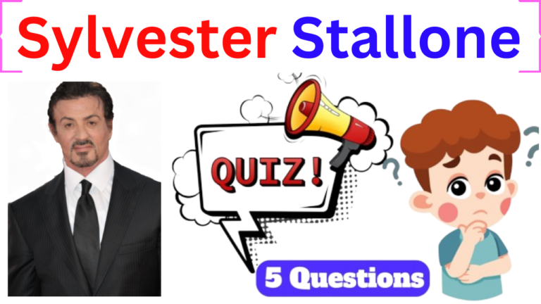 Sylvester Stallone 5 Questions Quiz